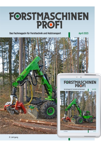 FORSTMASCHINEN-PROFI – Abonnement als Druckausgabe, Lieferung in Deutschland
